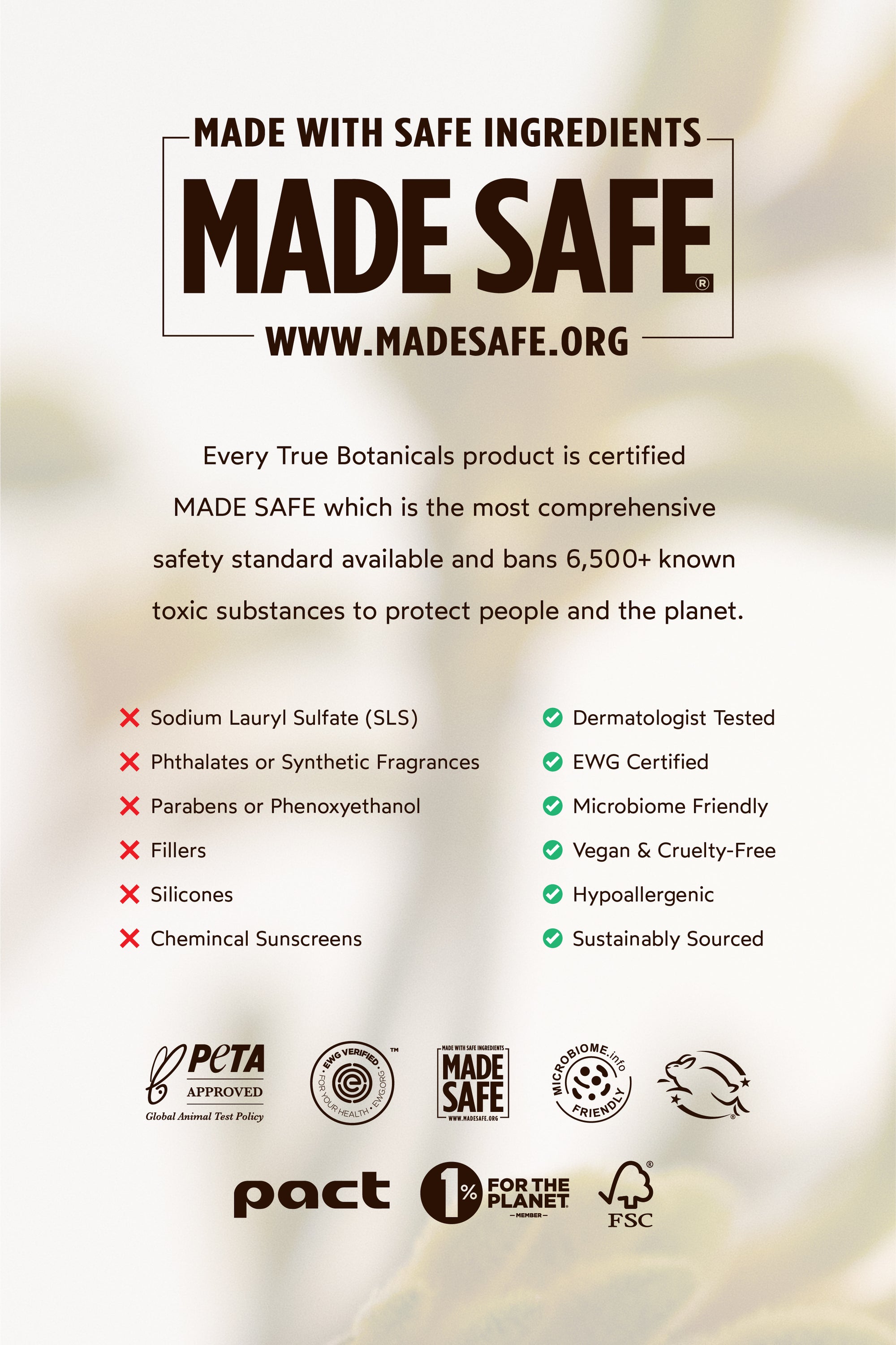 Benefits of True Botanicals Products