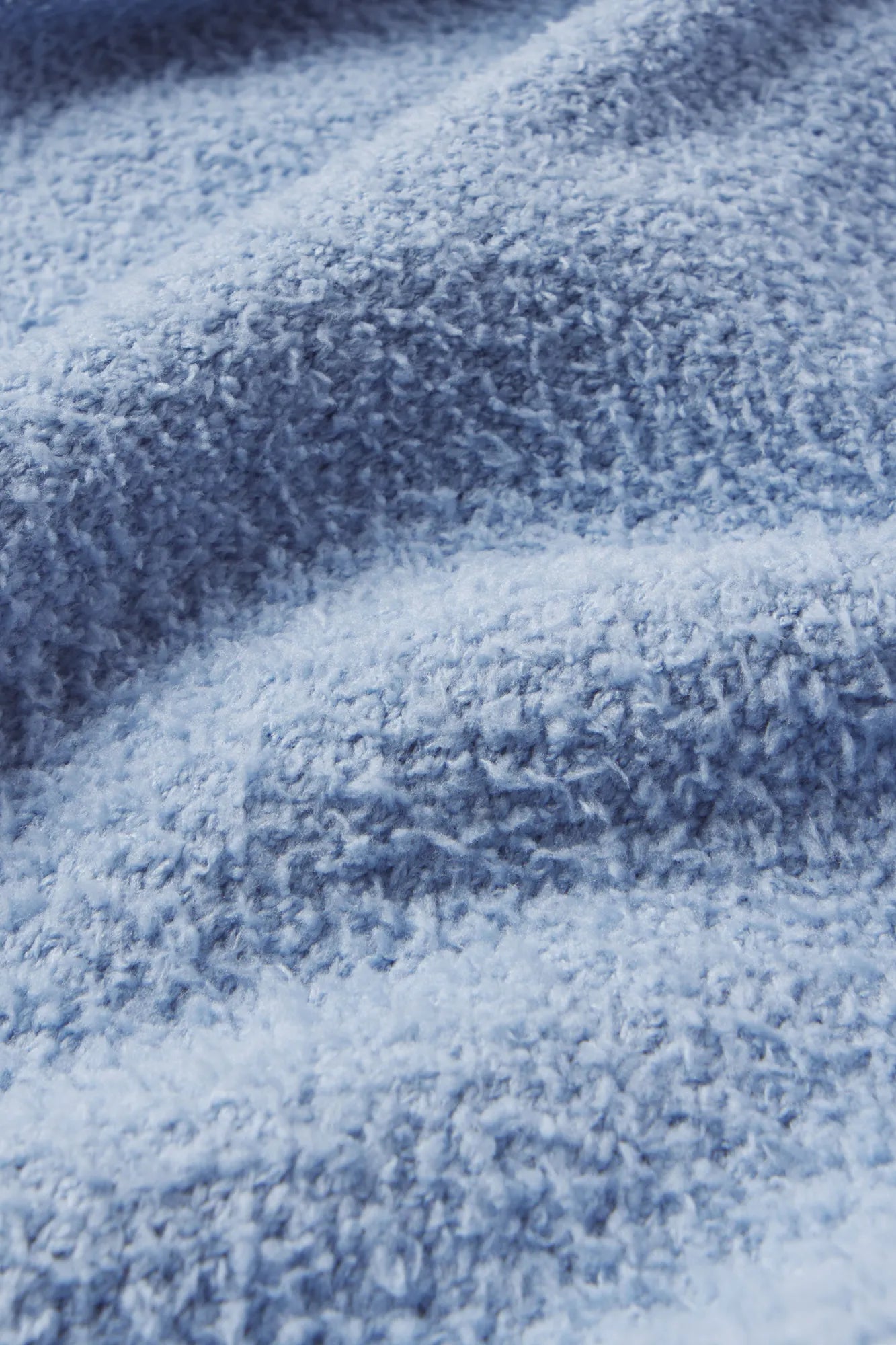 Recycled Boucle Boyfriend Oversized V-Neck Sweater