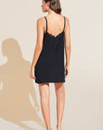 Model wears Naya TENCEL™ Modal Chemise in Black.