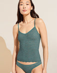 Soft Stretch Recycled Lace Cami - Agave