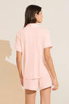 Gisele TENCEL™ Modal Relaxed Short PJ Set - Petal Pink/Ivory
