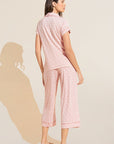 Gisele Printed TENCEL™ Modal Short Sleeve Cropped PJ Set