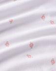 Image of Gisele fabric in Summer Daisy White/Mauve