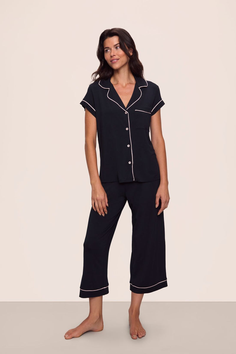 Gisele TENCEL™ Modal Short Sleeve Cropped PJ Set – Eberjey