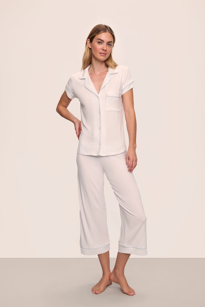Gisele TENCEL™ Modal Short Sleeve Cropped PJ Set – Eberjey