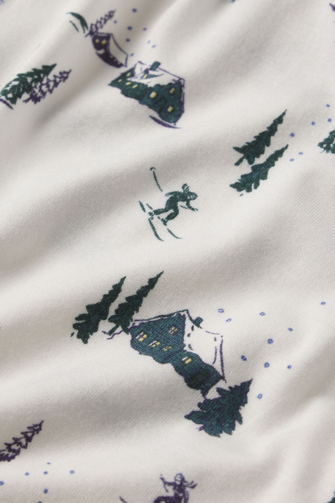 Fabric detail shot of Ski Chalet Ivory