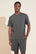 Model is wearing Henry TENCEL™ Modal Short PJ Set in Storm Gray.