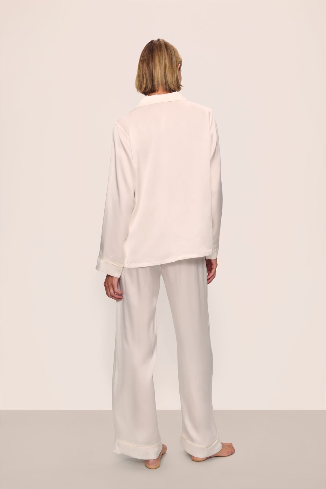 Inez Washable Silk Long PJ Set – Eberjey