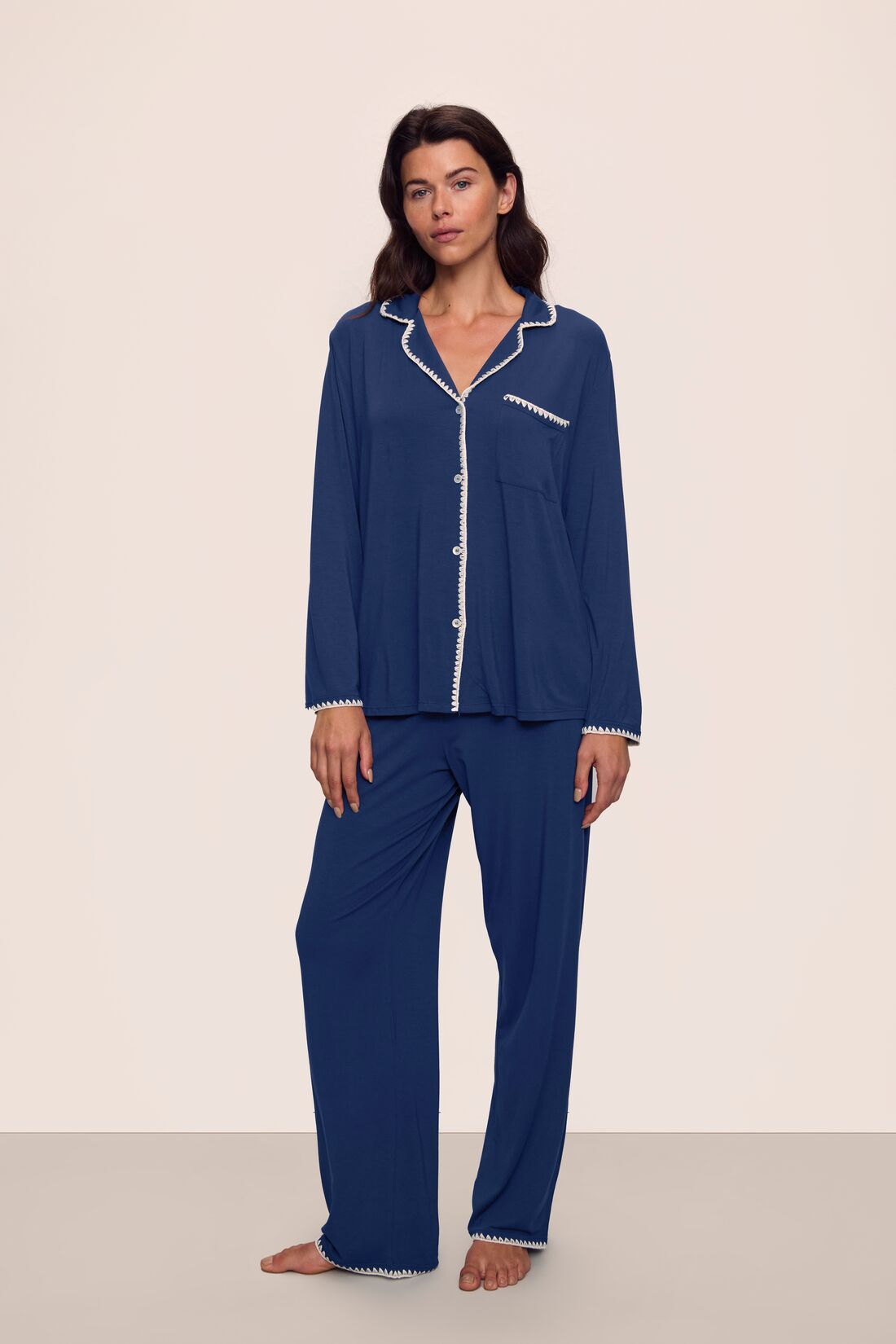 Frida TENCEL™ Modal Long PJ Set – Eberjey