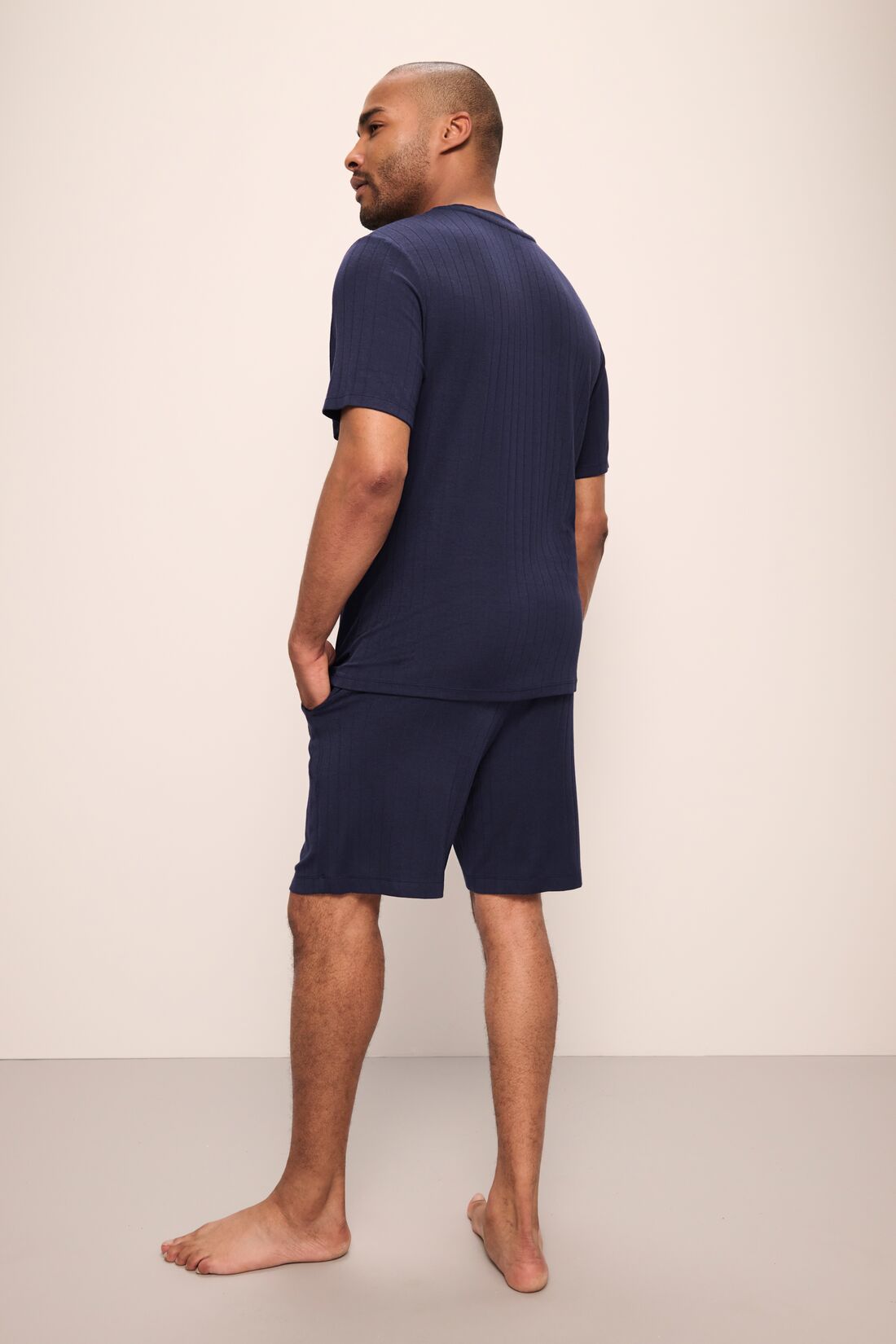 Herennachthemd met 1/1 mouwen, opdruk met borstzak, knoopsluiting, lange mouwen, slaapshirt, Donkerblauw, XL Herennachthemd met 1/1 mouwen, opdruk met borstzak, knoopsluiting, lange mouwen, slaapshirt, Donkerblauw, XL
