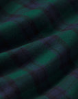 Image of flannel fabric in Blk Watch Tartan Rainforest/Na