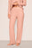 Model wearing softest sweats Straight leg Pant in Velvet Pink