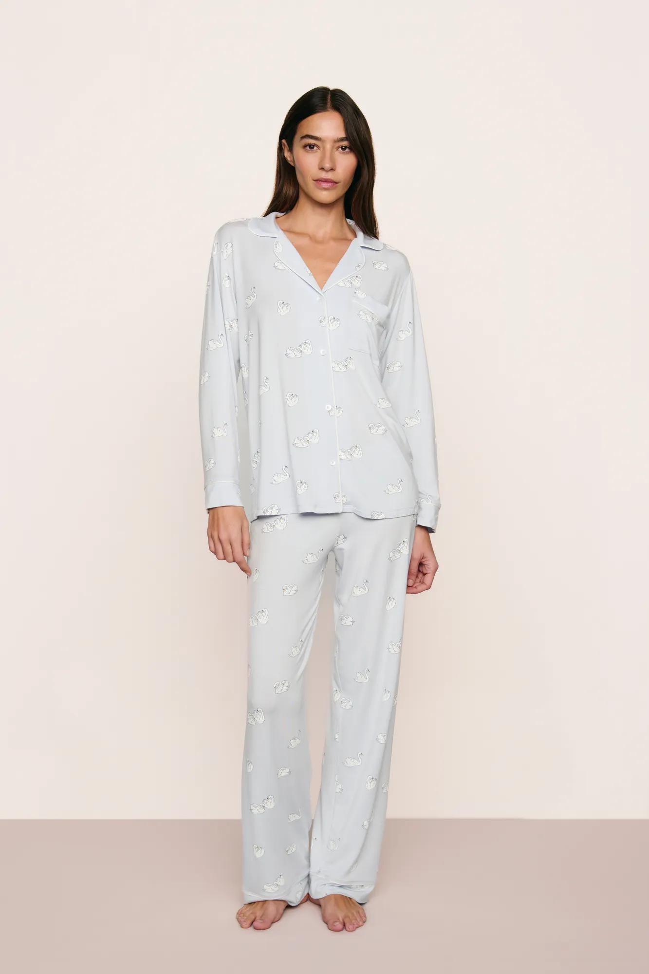 Gisele Printed TENCEL™ Modal Long PJ Set – Eberjey