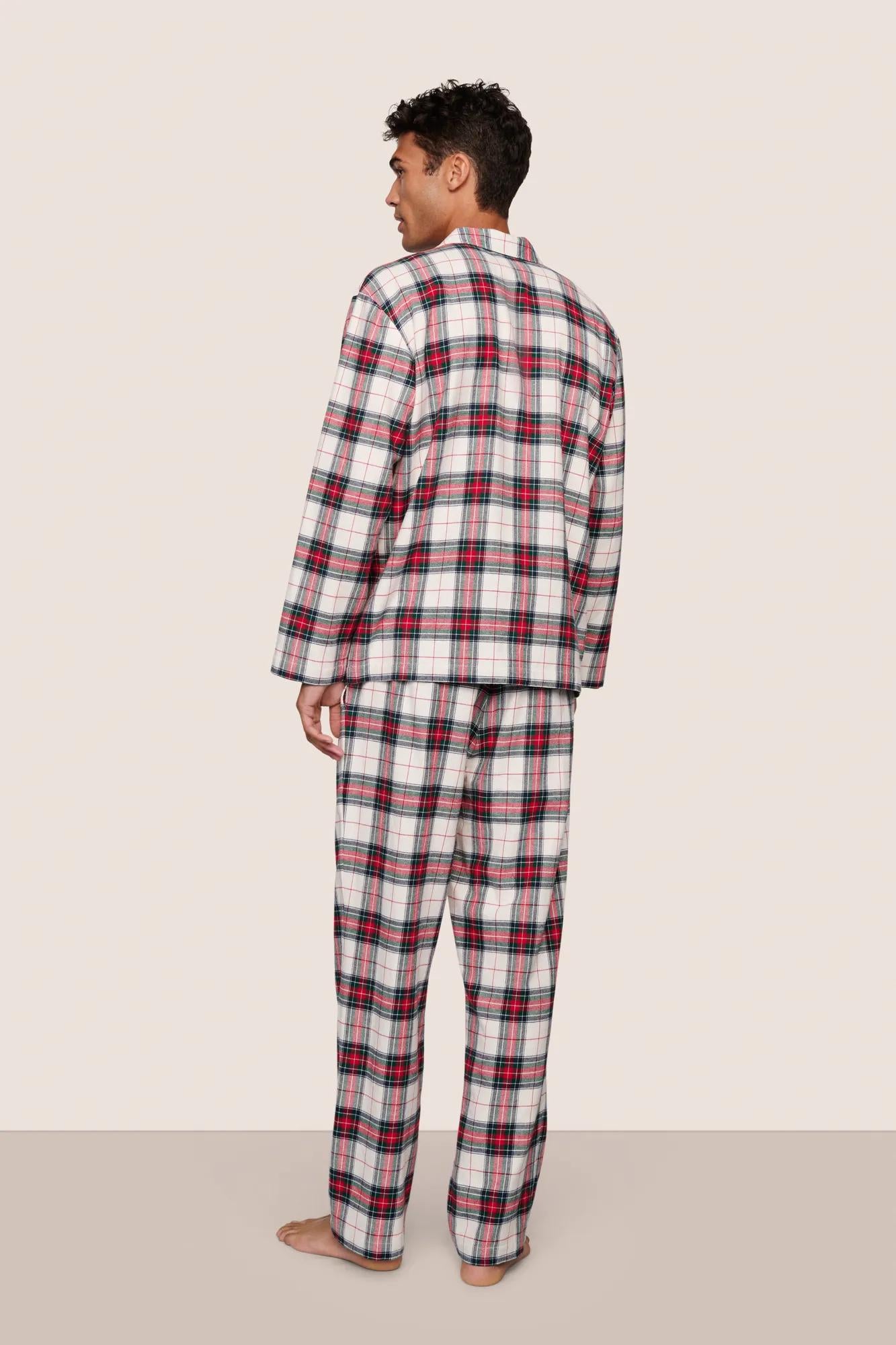 Men's Flannel Long PJ Set – Eberjey