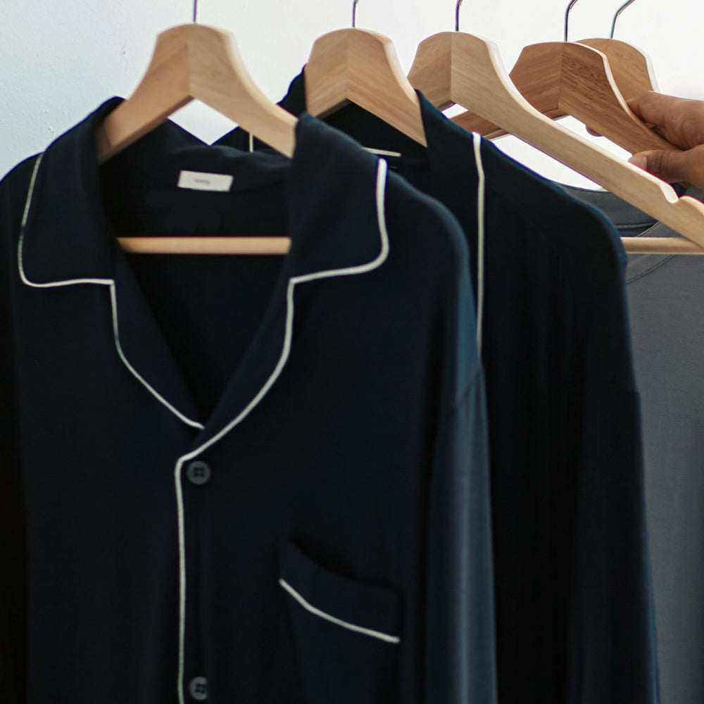 Image of hanging mens PJs