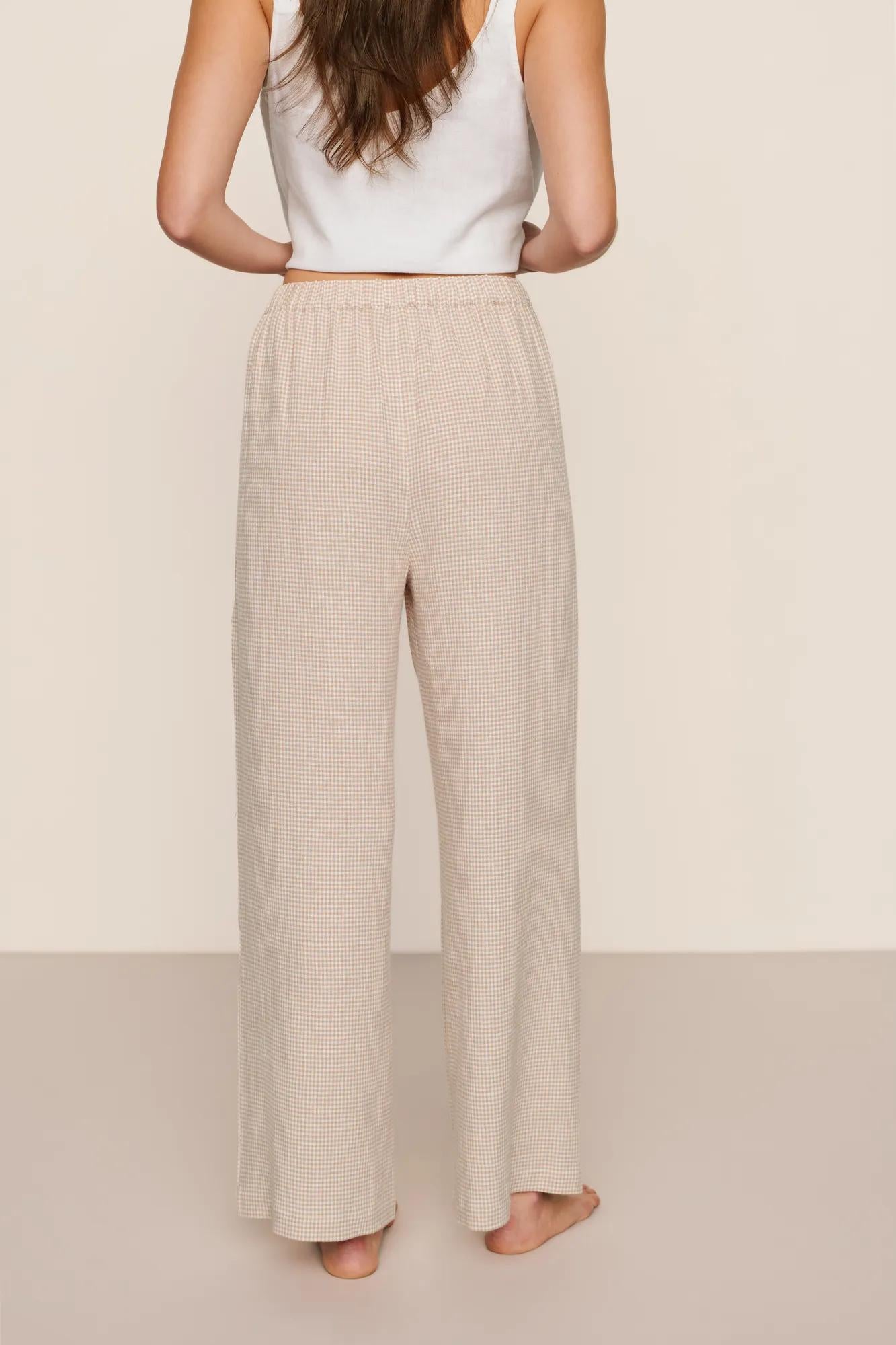 Linen Blend Relaxed Pant – Eberjey