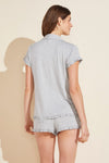 Ruthie TENCEL™ Modal Short PJ Set - Heather Grey