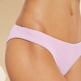 Eberjey Annia Textured Bikini Bottom - Lilac