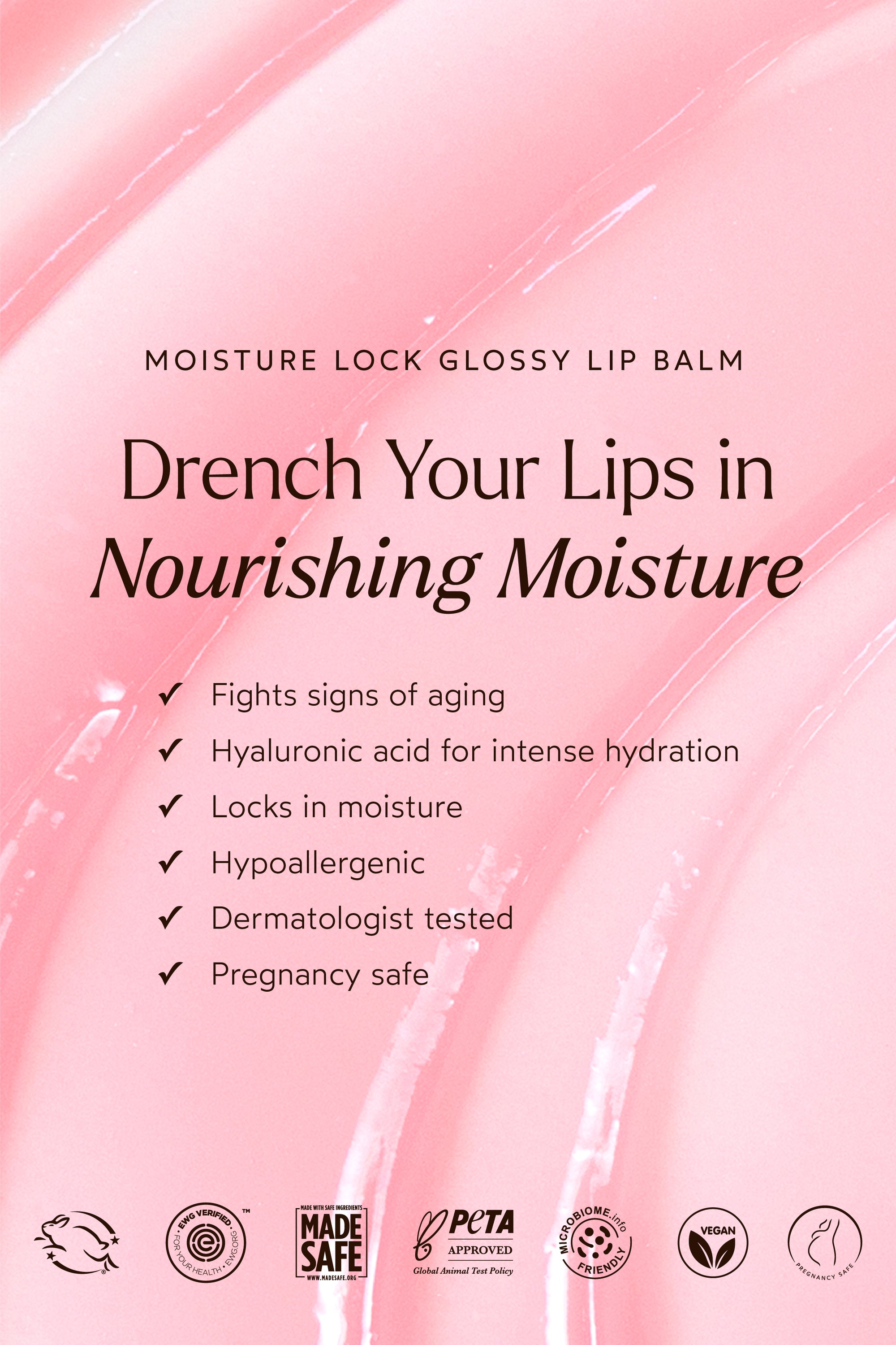 Image of benefits of True Botanicals Glossy Balm