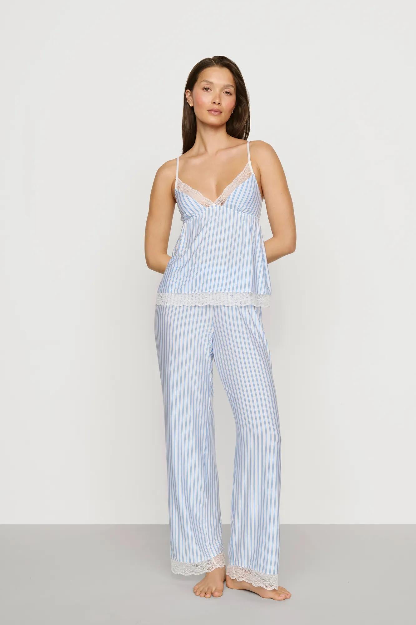 Isla TENCEL™ Modal Cami & Straight Leg Pant PJ Set – Eberjey