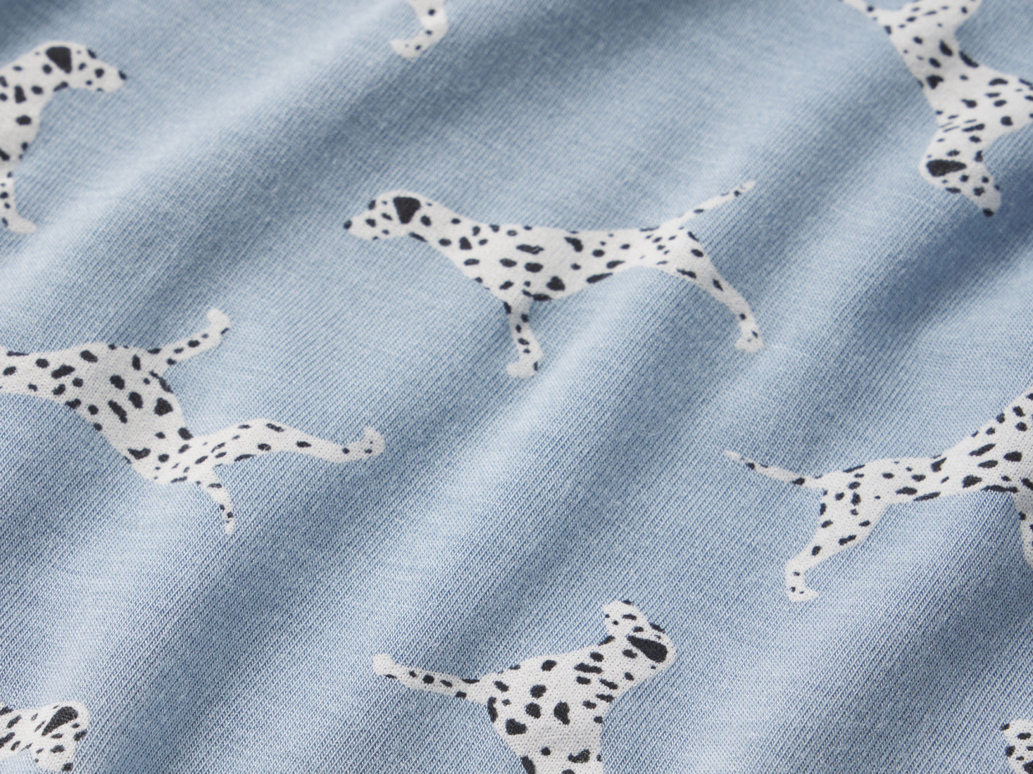 Fabric detail image of Dalmatian Faded Denim 