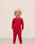 Kids Printed TENCEL™ Modal Unisex Long PJ Set