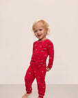 Kids Printed TENCEL™ Modal Unisex Long PJ Set