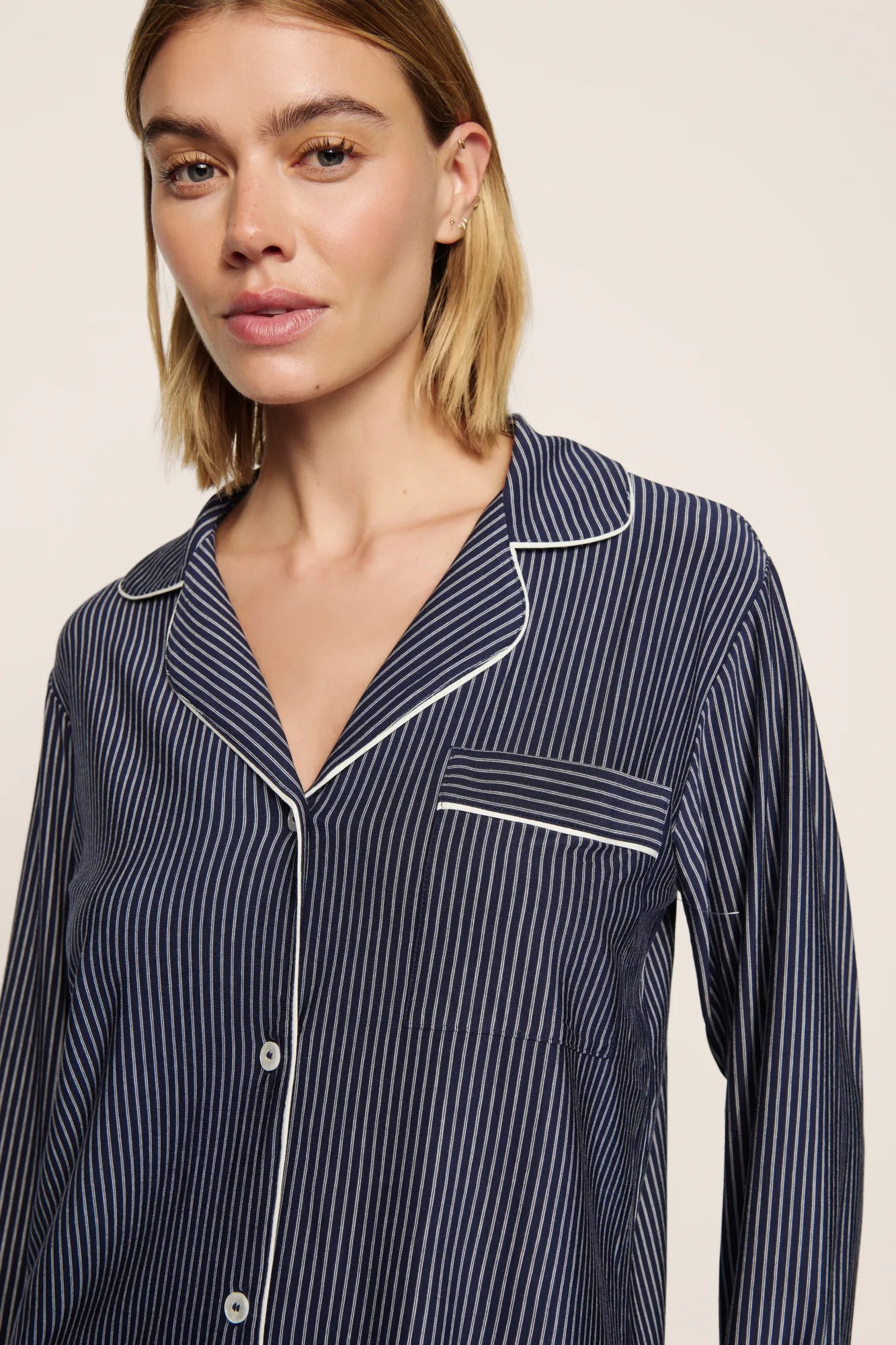 Gisele Printed TENCEL Modal Long PJ Set