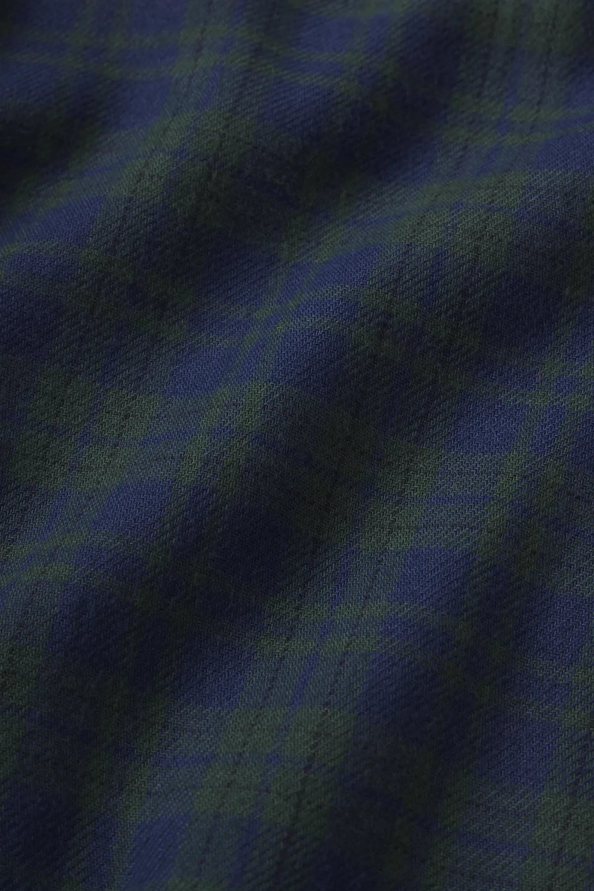Flannel fabric in Heritage Check Navy/Navy