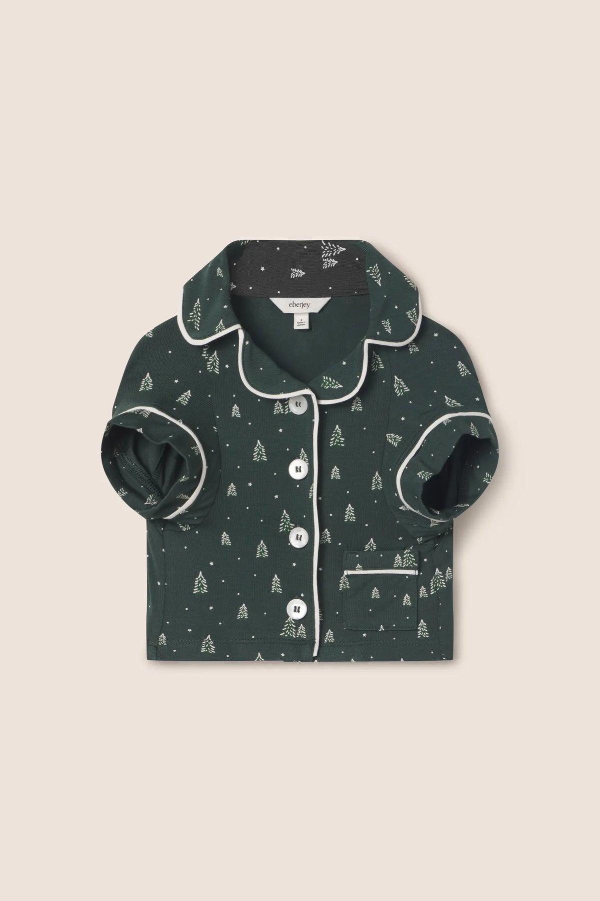 Pet PJ in winter pine