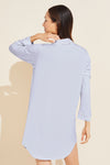 Gisele TENCEL™ Modal Sleepshirt - Ice Blue/Ivory