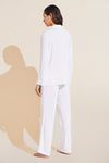Gisele TENCEL™ Modal Rib Long PJ Set - White