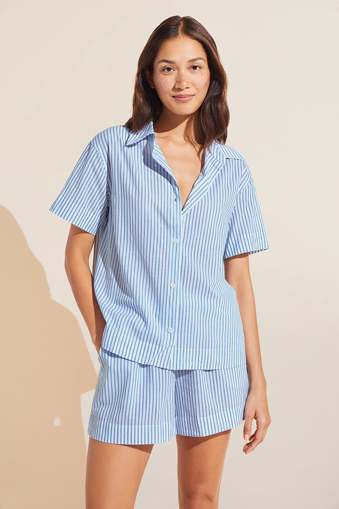 Women's Organic Cotton Print Pajamas Set