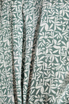Inez Washable Silk Printed Short PJ Set - Tropical Tile Agave/Agave