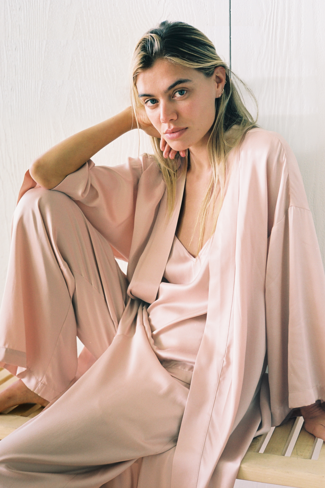 PJ's but make it fashion, AM to PM in @eberjey 's effortless, soft Inez  Washable Silk Pajamas! #ad