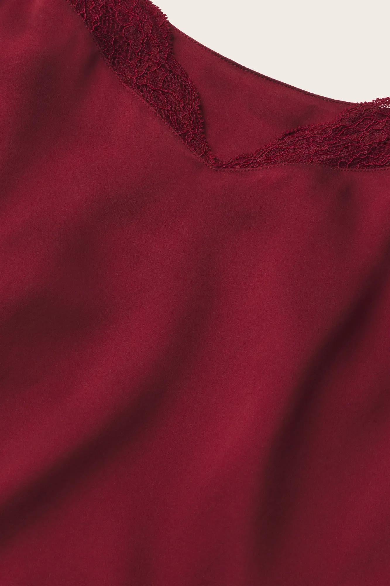 Eberjey x  Lily Aldridge - Washable Silk Lace Cami &amp; Short Set