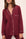 Model wears Gisele TENCEL™ Modal Long PJ Set in Cabernet/Ivory/