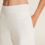 Eberjey Recycled Boucle Relaxed Fit Pant - Ivory