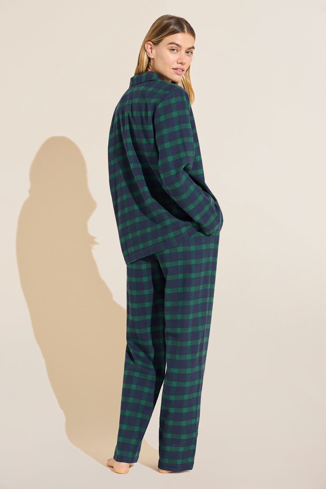 Flannel Long PJ Set