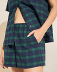 Flannel Short PJ Set