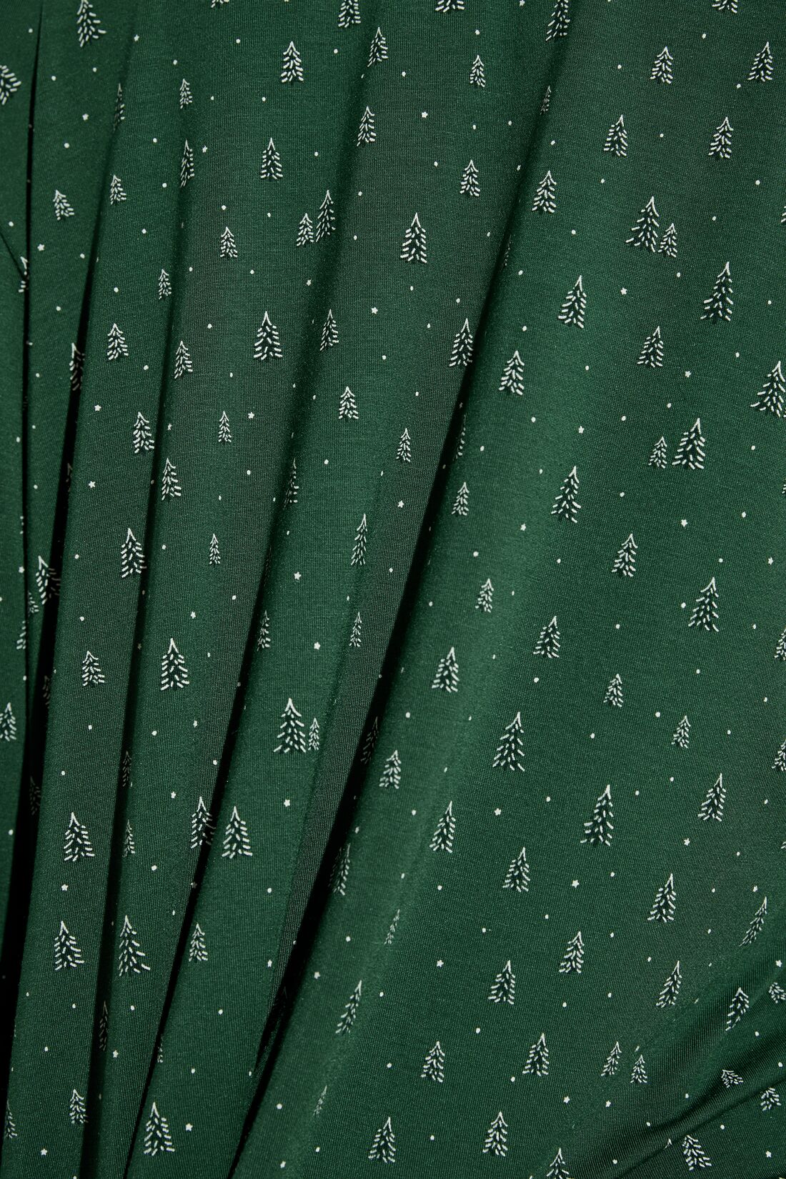 William TENCEL™ Modal Printed PJ Set - Winterpine Forest Green/Ivory