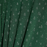 Eberjey Gisele Printed TENCEL™ Modal Long PJ Set - Winterpine Forest Green/Ivory