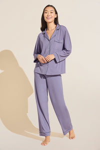 Gisele TENCEL™ Modal Long PJ Set - Delphinium/Nightshadow Blue