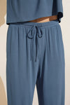 Henry TENCEL™ Modal Short Sleeve & Pant PJ Set - Coastal Blue