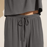 Eberjey Henry TENCEL™ Modal Short Sleeve & Pant PJ Set - Storm Gray