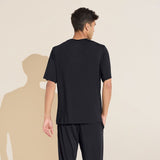 Eberjey Henry TENCEL™ Modal Short Sleeve & Pant PJ Set - Black