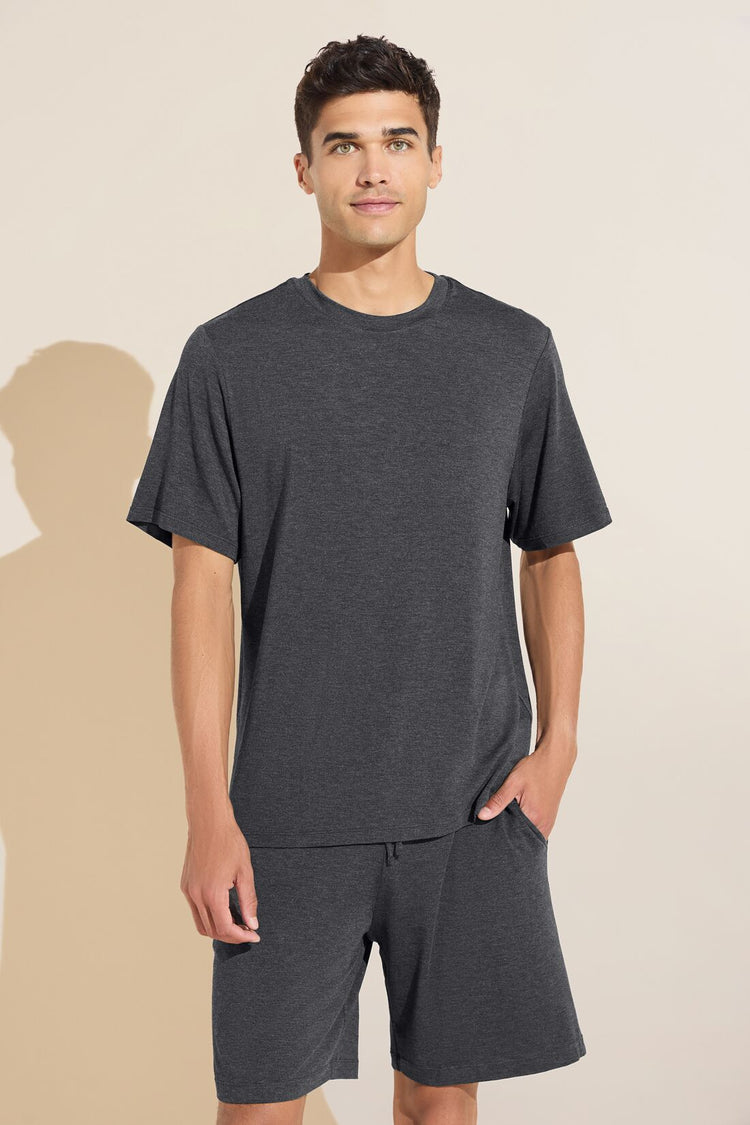 Henry TENCEL™ Modal Short PJ Set - Charcoal Heather - Eberjey