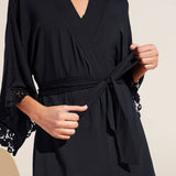 Eberjey Naya TENCEL™ Modal Robe - Black