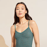 Eberjey Soft Stretch Recycled Lace Cami - Agave