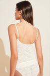 Soft Stretch Recycled Lace Cami - Ivory